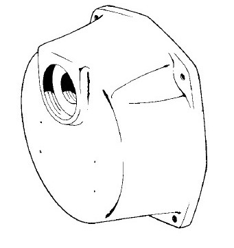 Image for STEARNS 65300 Series NEMA4 Cast Iron Side Release Housing Cover 507501510